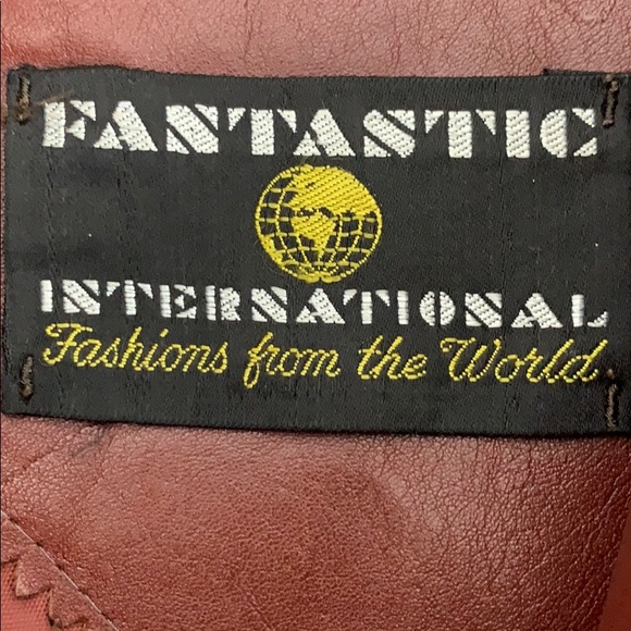 Fantastic International Leather Men’s Jacket SZ 42 - Picture 7 of 8